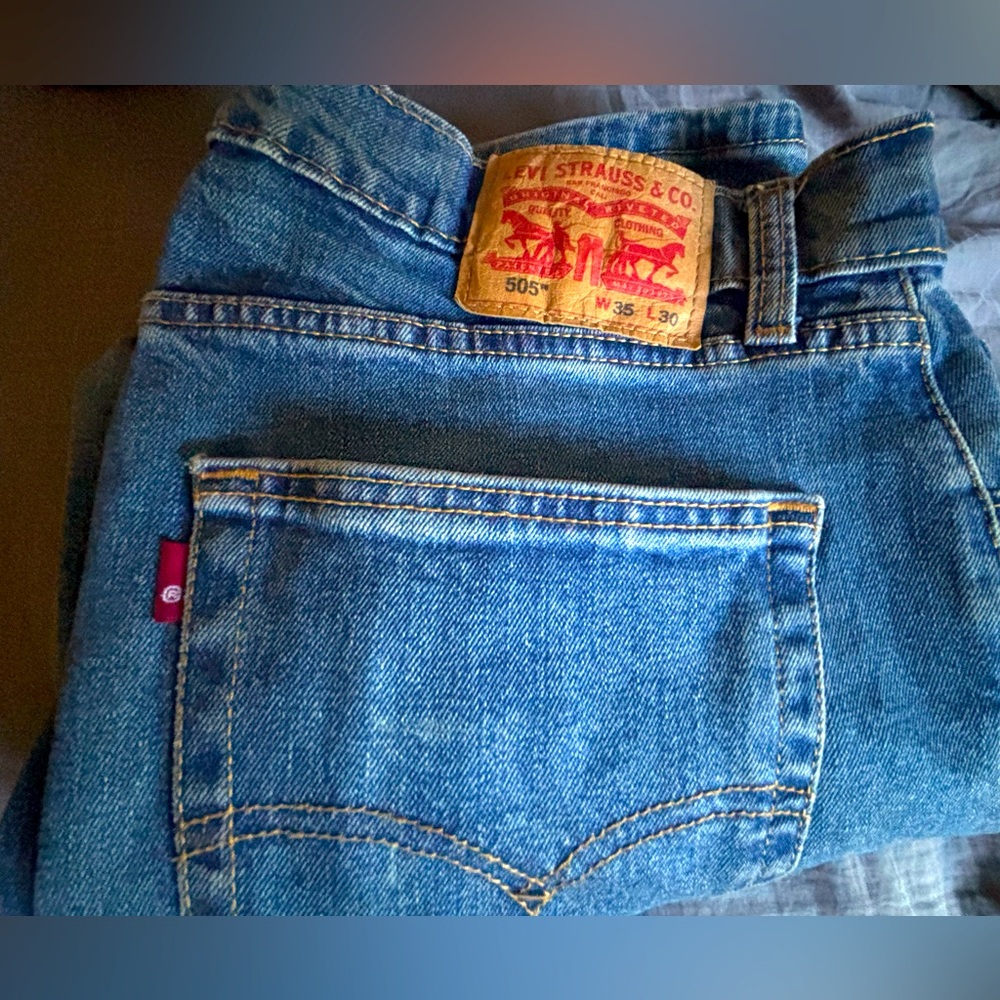 LEVIS JEANS 505 Regular 35x30